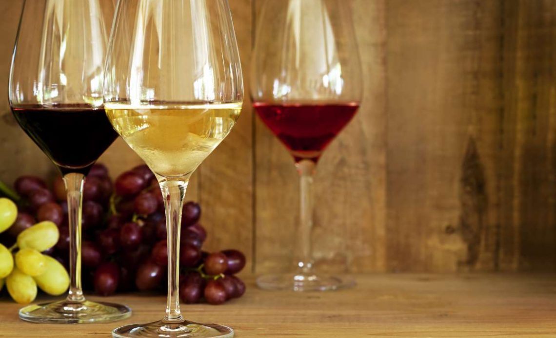 Taças de vinho